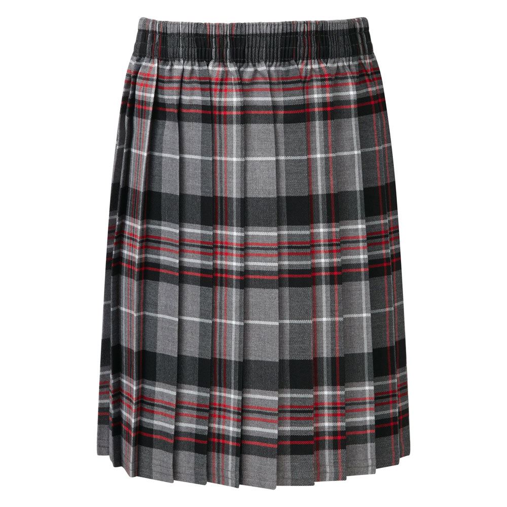 Skye Tartan Skirt Grey