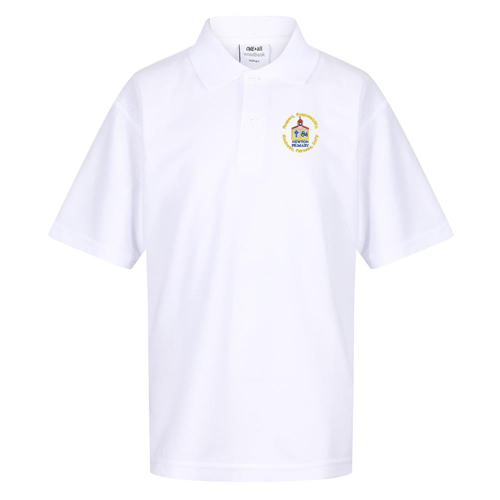 Newton Primary Poloshirt White
