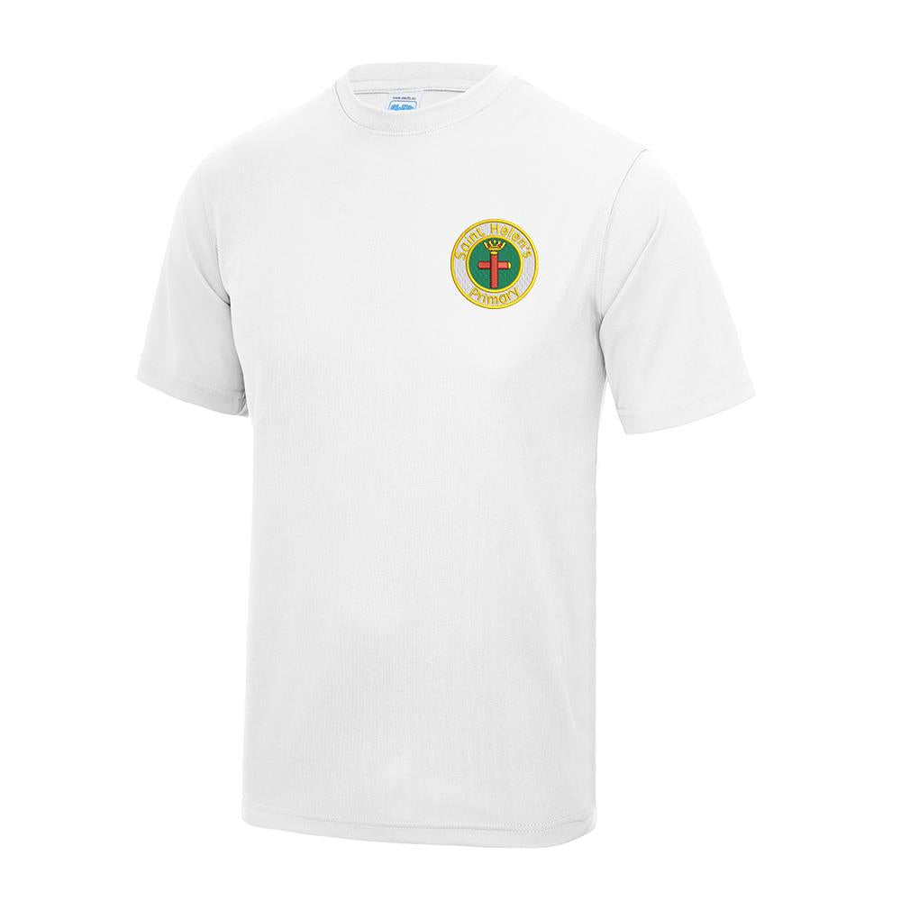 St Helens Primary Bishopbriggs T-Shirt White (PE)