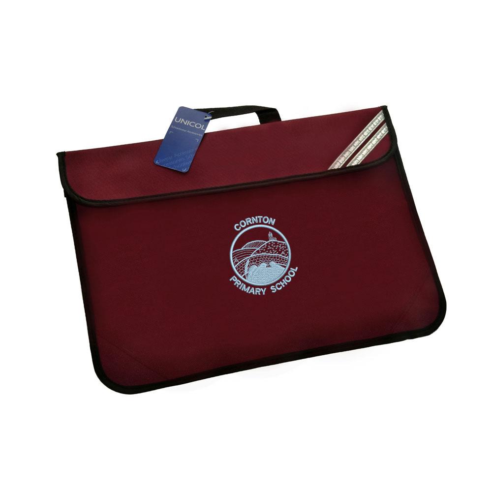 Cornton Primary Book Bag Maroon