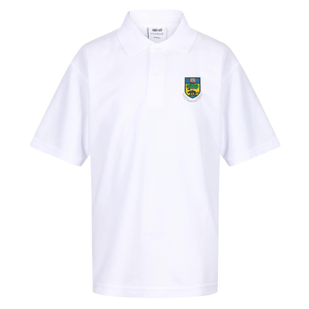 Linlithgow Academy Poloshirt White