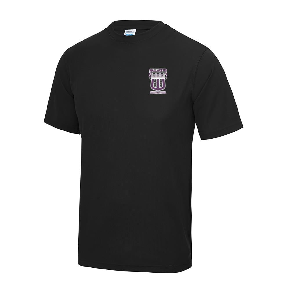 Wallace High T-Shirt Black