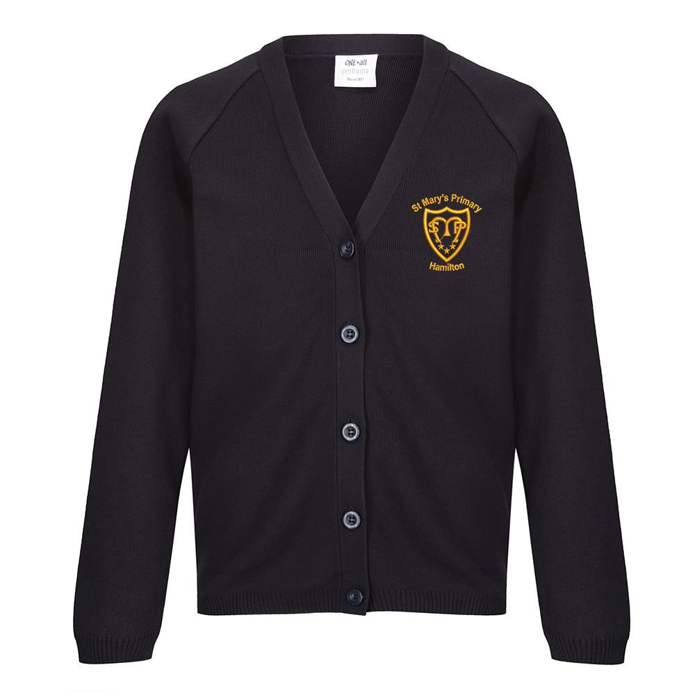 St Marys Primary Hamilton 50/50 Cardigan Navy