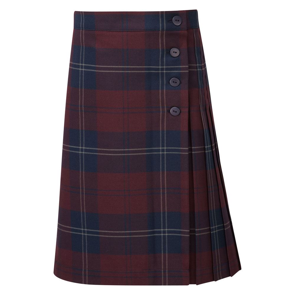 Kelso Tartan Kilt Maroon