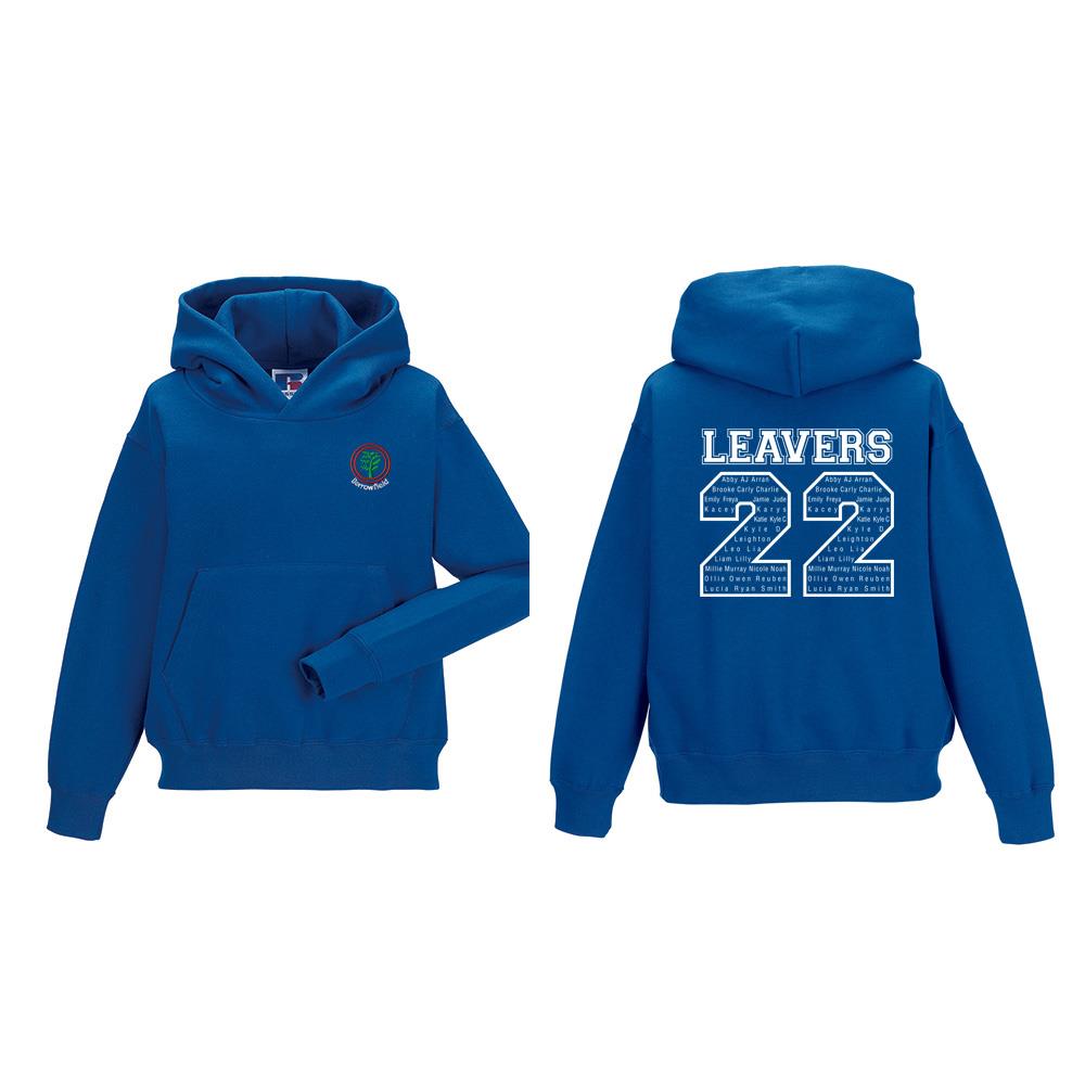 Borrowfield Primary Leavers Hoodie 22 Royal