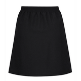 Junior Girls Flower Button Skirt Black