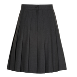 Senior Girls Stitch Down Knife Pleat Skirt Grey