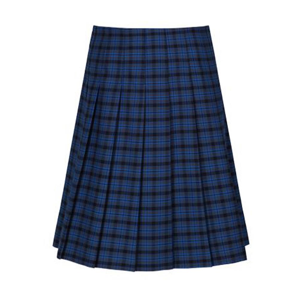 Senior Stitch Down Pleat Tartan Skirt Taylor