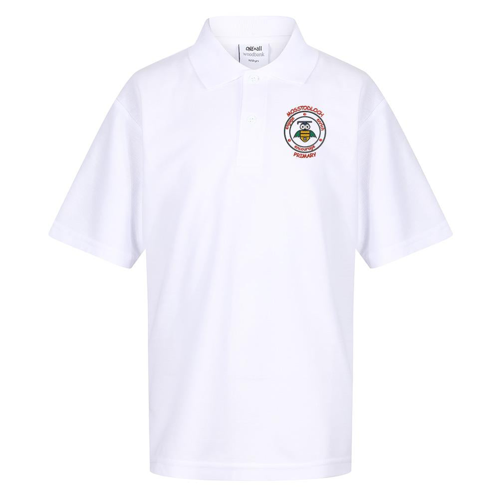 Mosstodloch Primary Poloshirt White