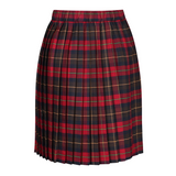 Junior Girls Kilt Maroon Tartan