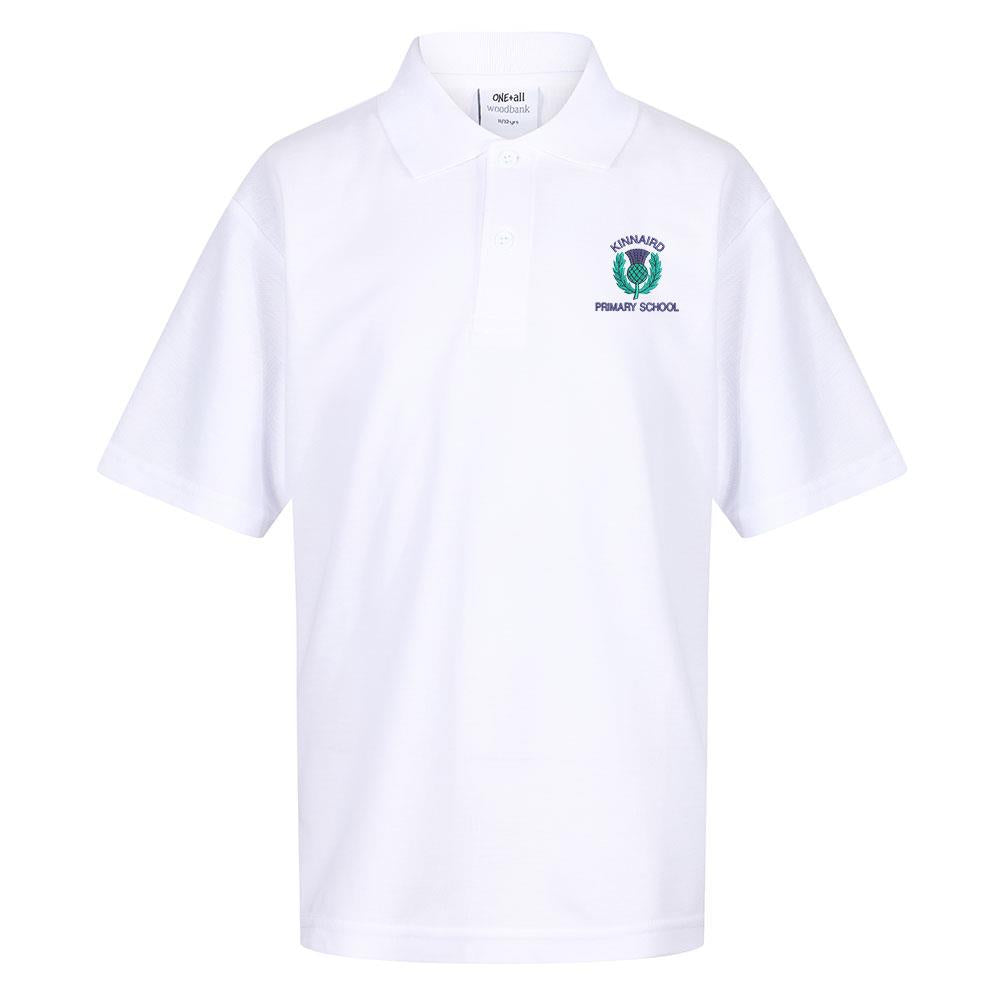 Kinnaird Primary Poloshirt White