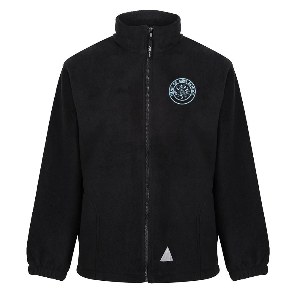 Head of Muir Primary Ourdoor Fleece Black (Primary 7)