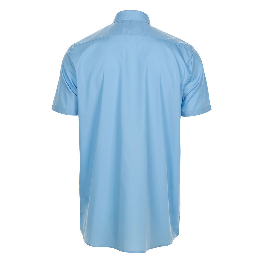 Boys Twin Pack S/S Non Iron Regular Fit Shirt Blue