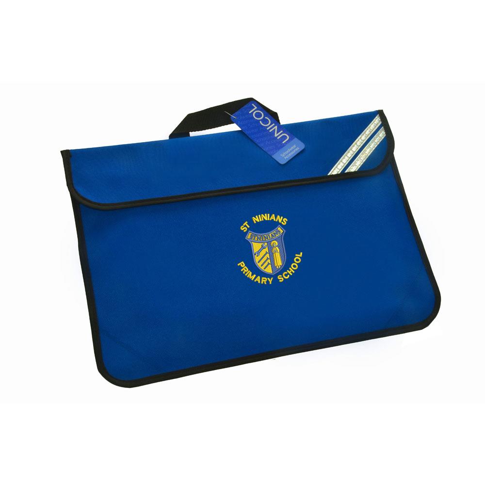 St Ninians Primary Stirling Book Bag Royal
