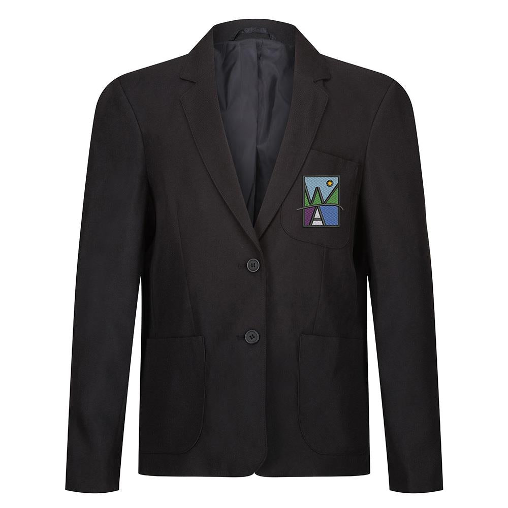 Westhill Academy Girls Poly Blazer Black