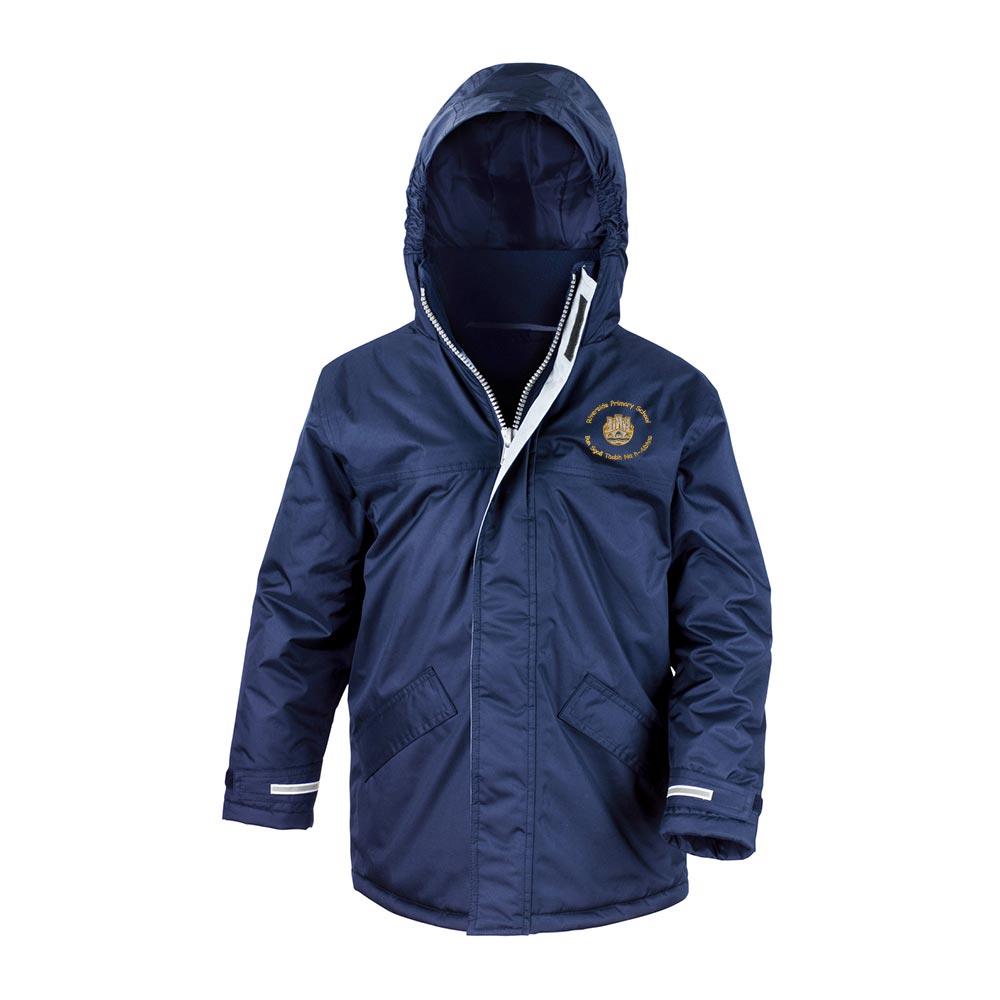 Riverside Primary Stirling Core Kids Winter Parka Navy