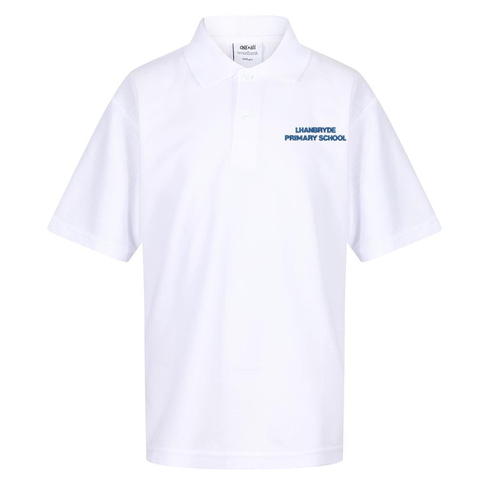 Lhanbryde Primary Poloshirt White (P4-6)