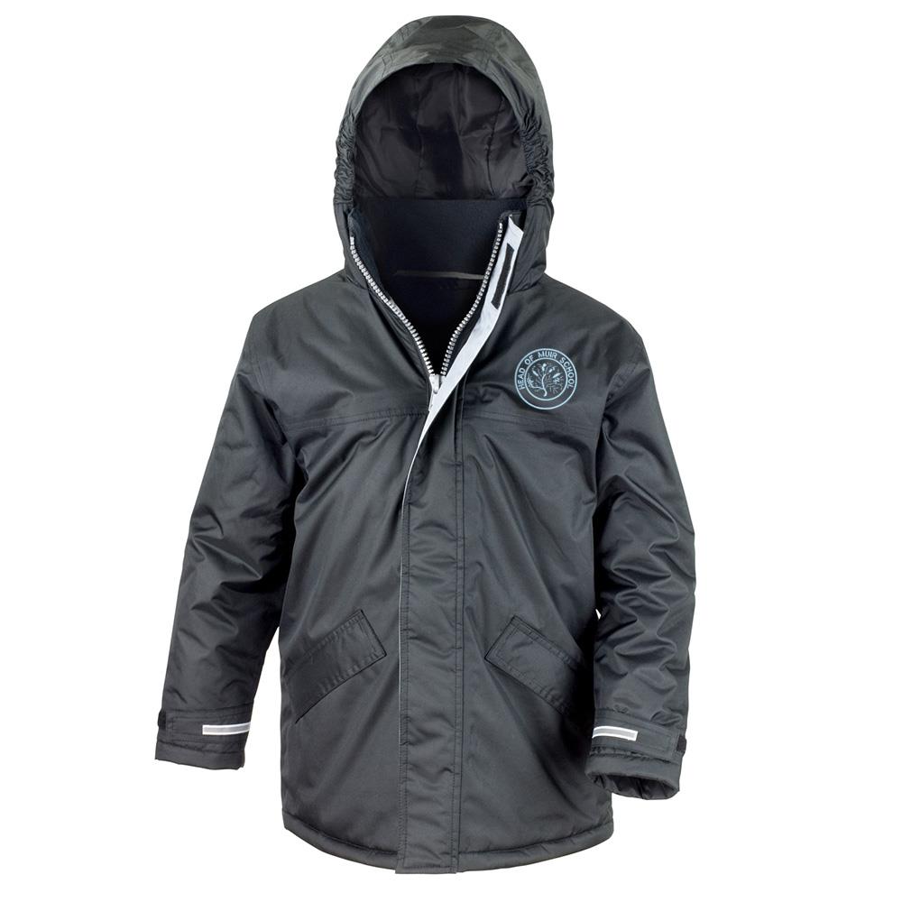 Head of Muir Primary Core Kids Winter Parka Black (Primary 7)