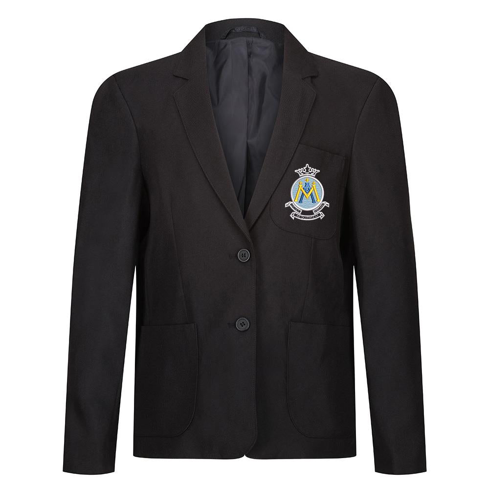St Margaret Marys Secondary Girls Poly Blazer Black