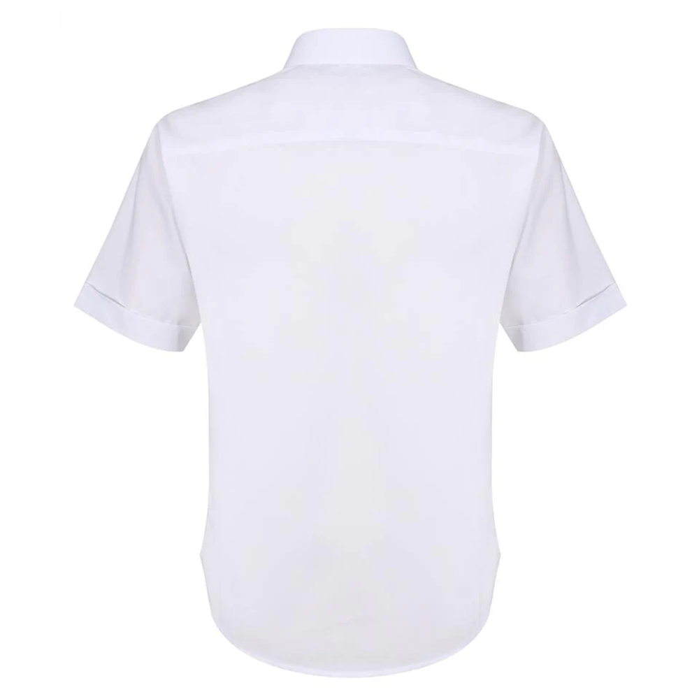Girls Twin Pack S/S Non Iron Regular Fit Blouse White