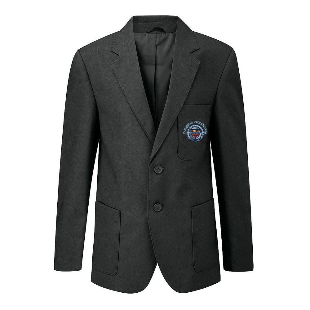 Douglas Academy Boys Poly Blazer Black