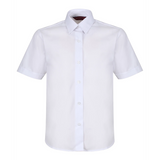 Girls Twin Pack S/S Non Iron Regular Fit Blouse White