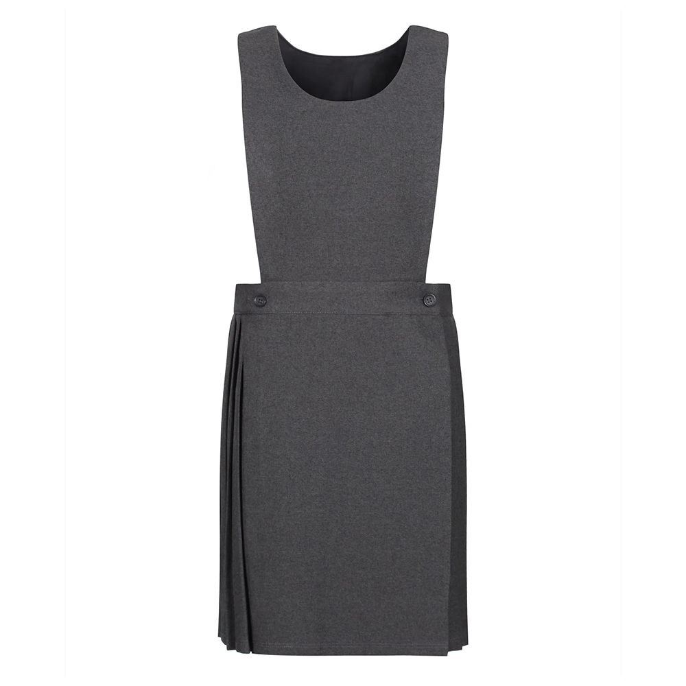 Junior Girls Pinafore Grey