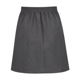 Junior Girls Flower Button Skirt Grey