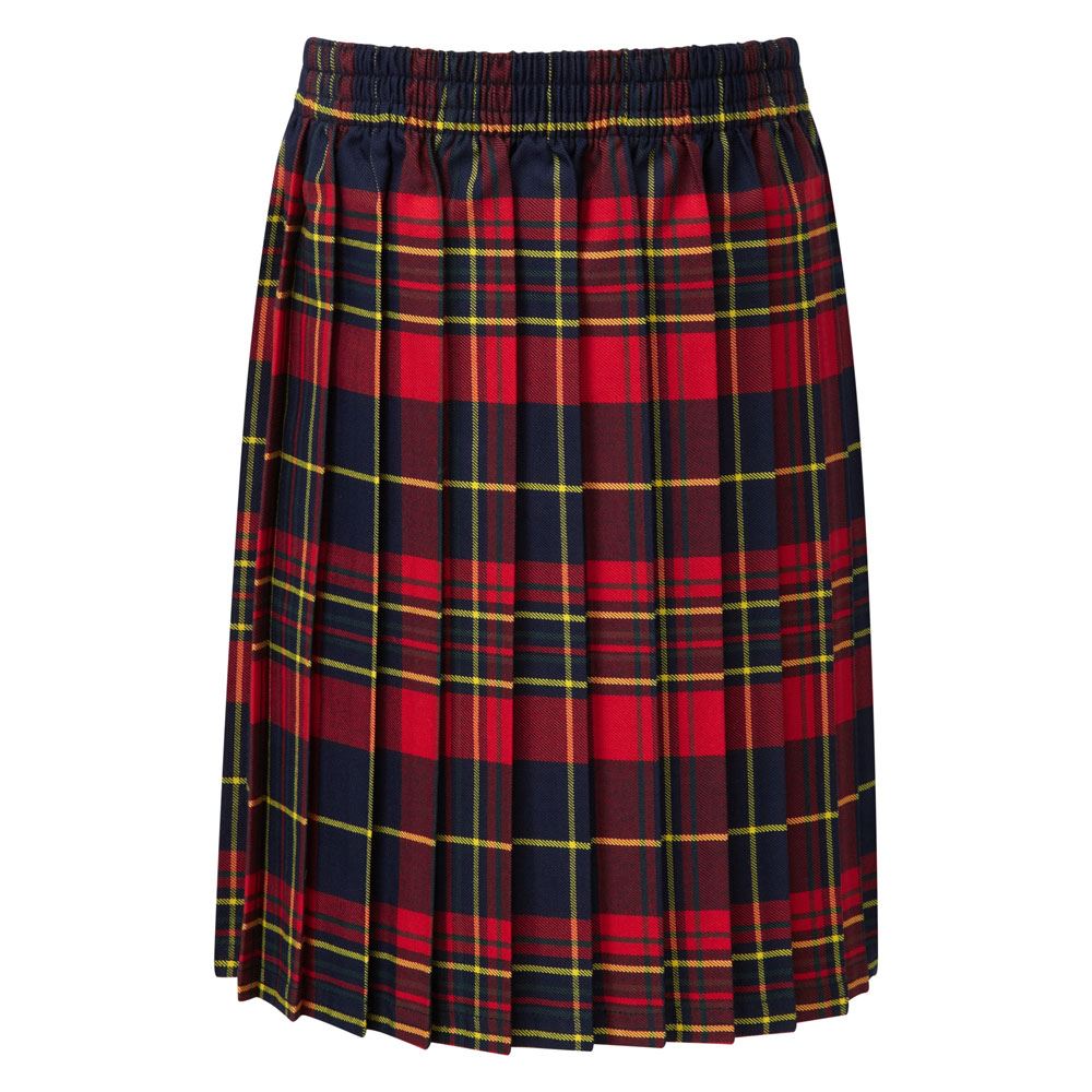 Skye Tartan Skirt Red