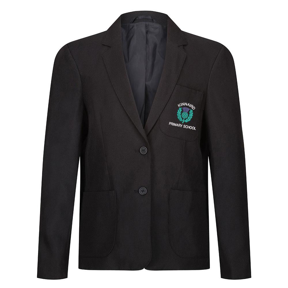 Kinnaird Primary Girls Poly Blazer Black