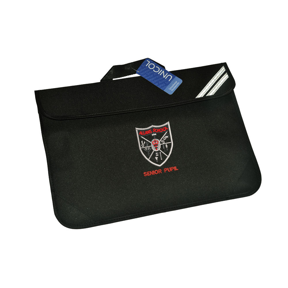 Allans Primary Book Bag Black