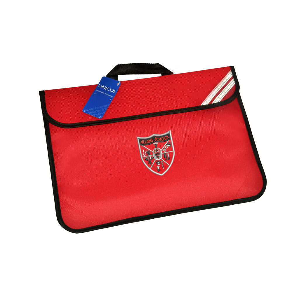 Allans Primary Book Bag Red