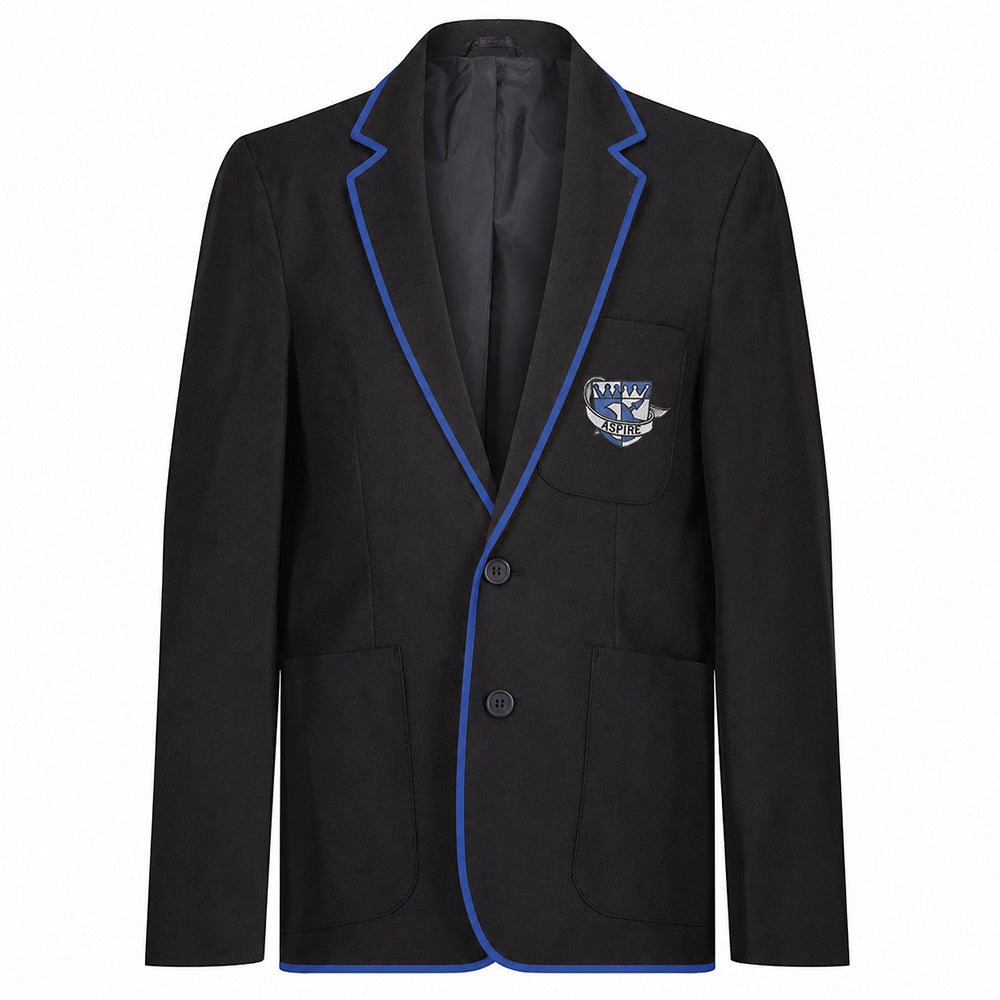 Bannockburn High Boys Poly Braided Blazer Black