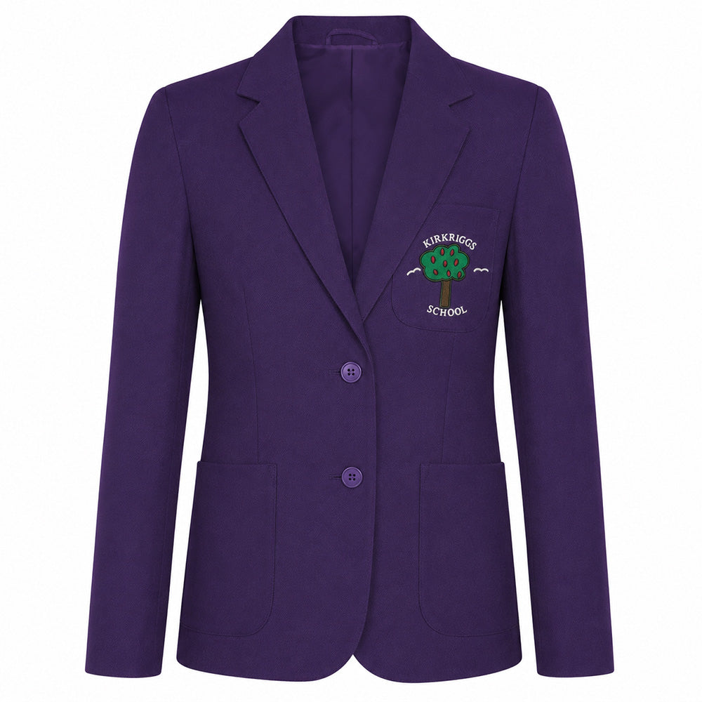 Kirkriggs Primary Girls Poly Blazer Purple