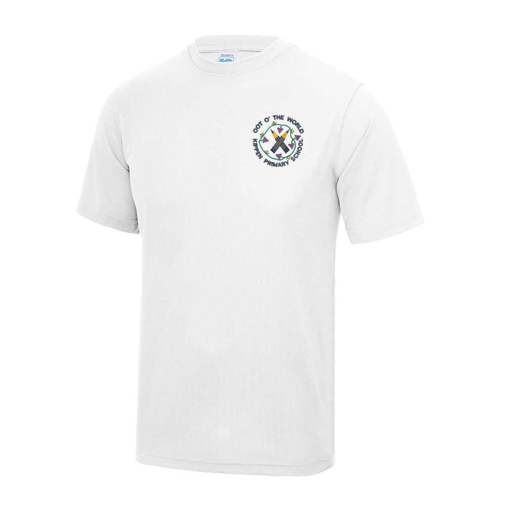 Kippen Primary T-Shirt White