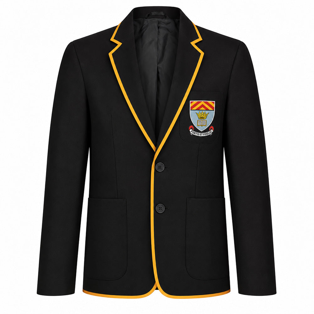 Mclaren High Boys Poly Braided Blazer Black