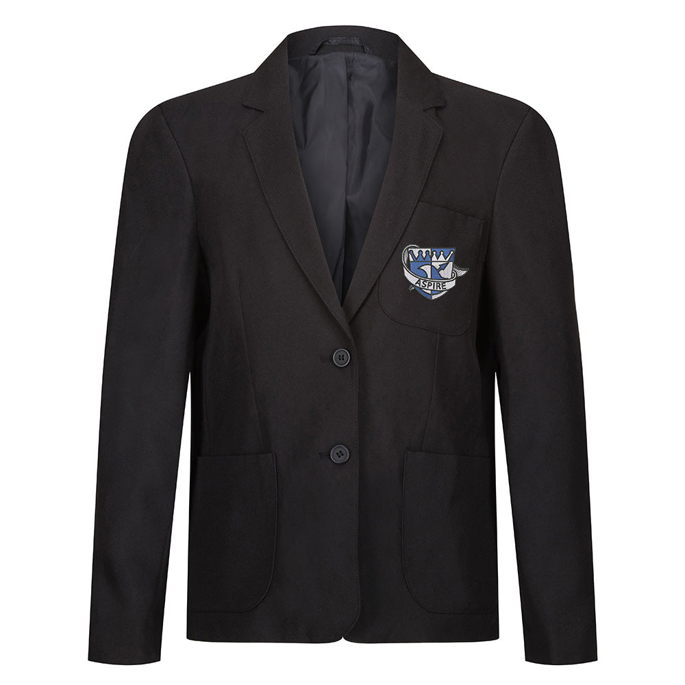 Bannockburn High Girls Poly Blazer Black
