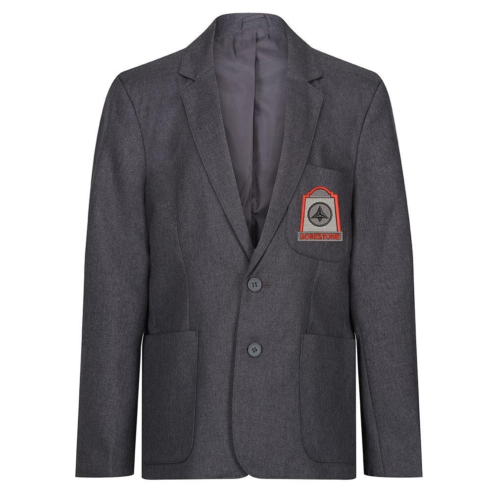 Borestone Primary Boys Poly Blazer Grey