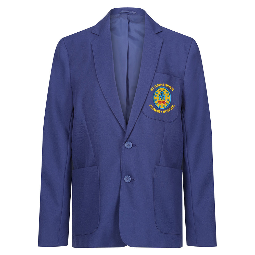 St Catherines Primary Glasgow Boys Poly Blazer Royal