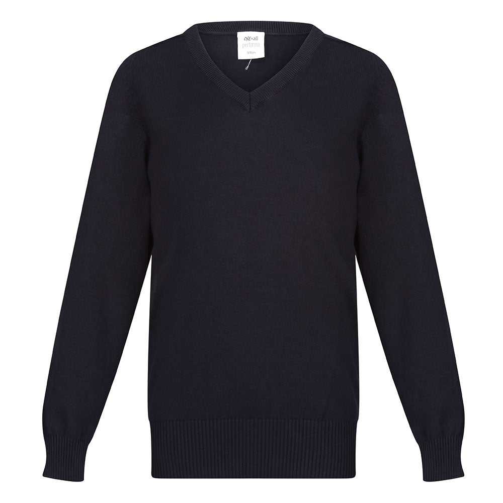 St Andrews RC Secondary Unisex Cotton V-Neck Navy