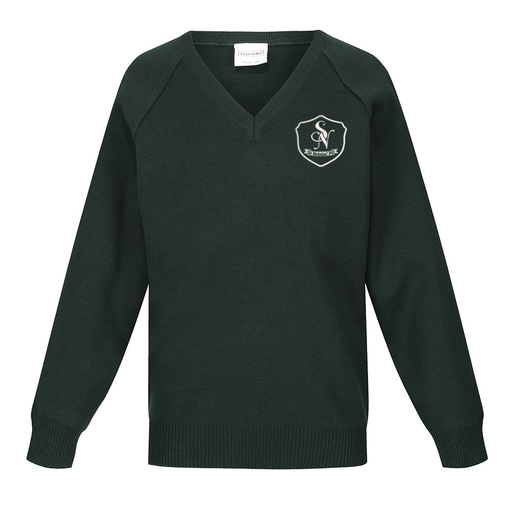 St Nicholas Primary 50/50 V-Neck Bottle