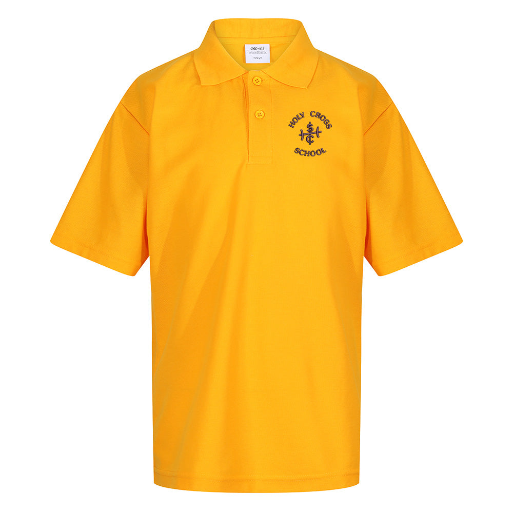 Holycross Primary Poloshirt Gold