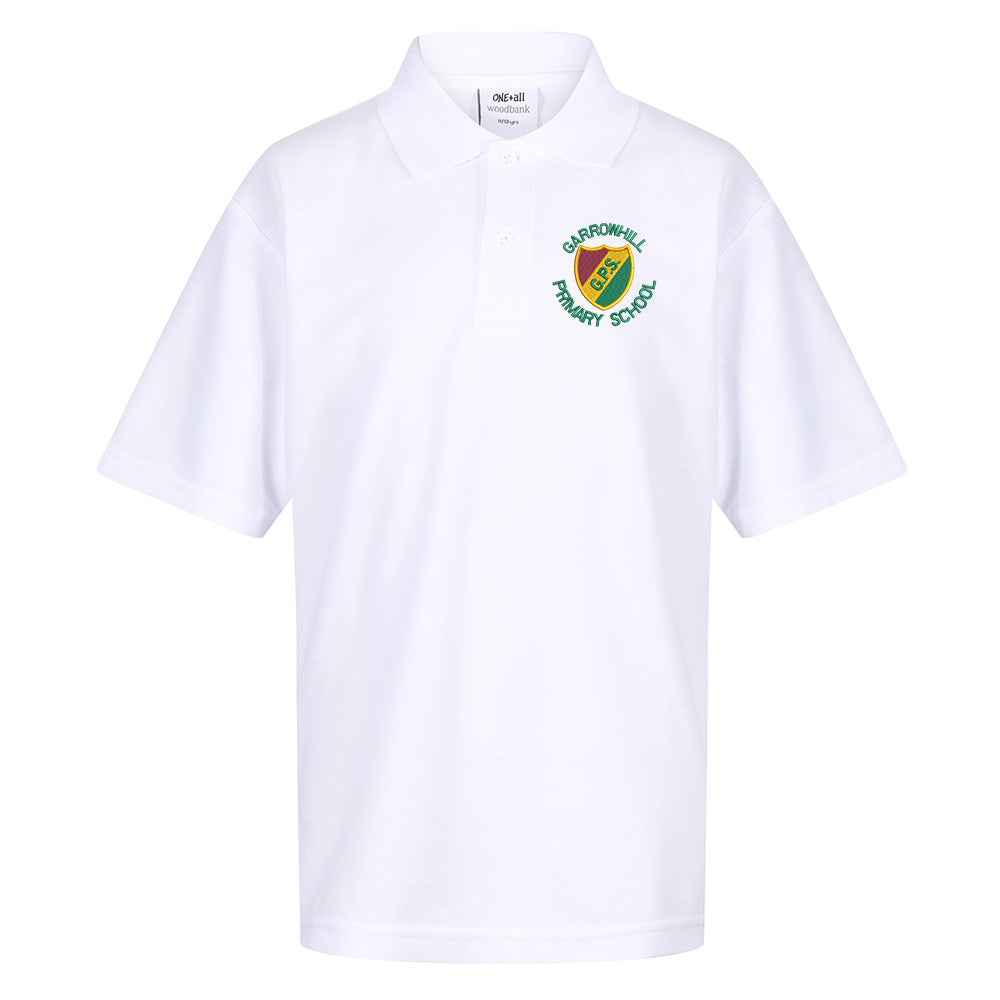 Garrowhill Primary Poloshirt White
