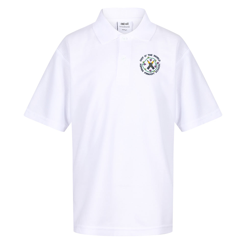 Kippen Primary Poloshirt White