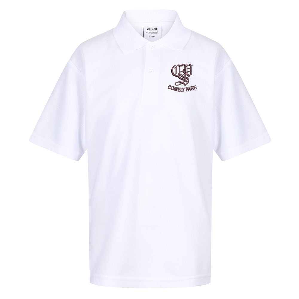Comely Park Primary Poloshirt White