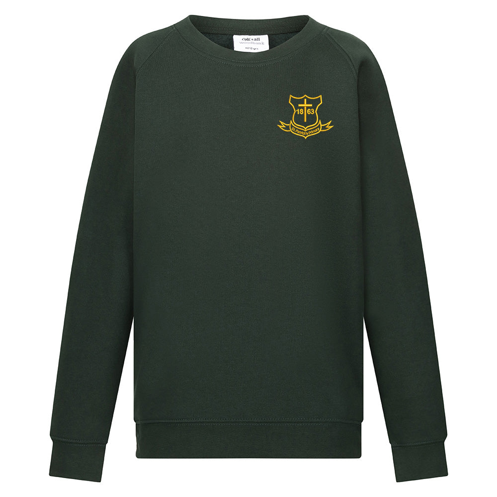 St Patricks Primary Strathaven Crew Neck Sweatshirt Bottle