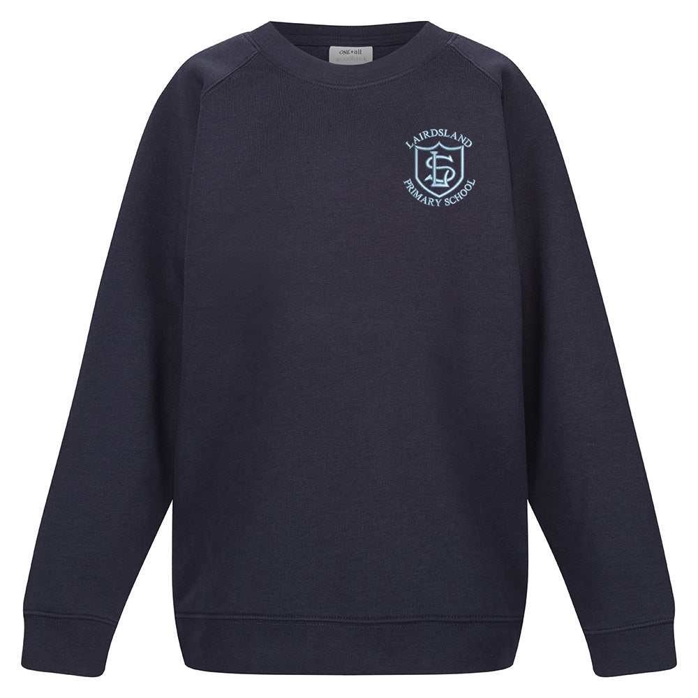 Lairdsland Primary Crew Neck Sweatshirt Navy