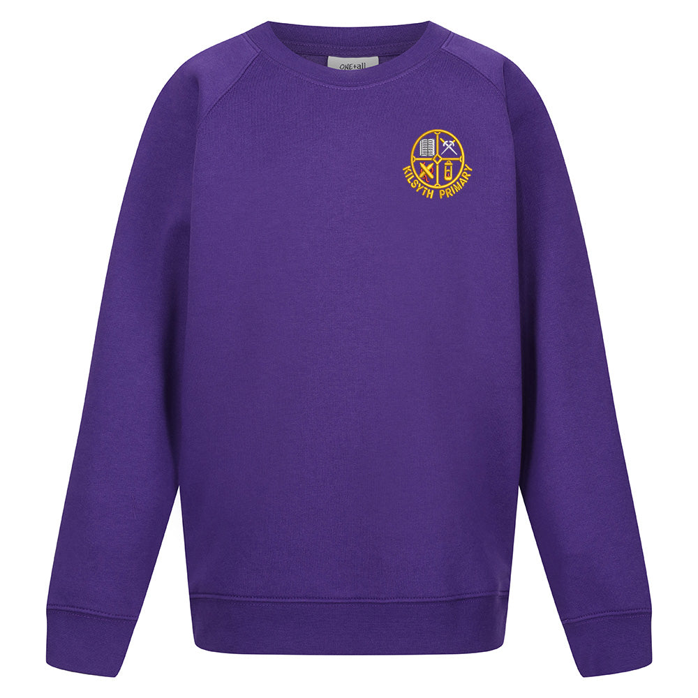 Kilsyth Primary Crew Neck Sweatshirt Purple