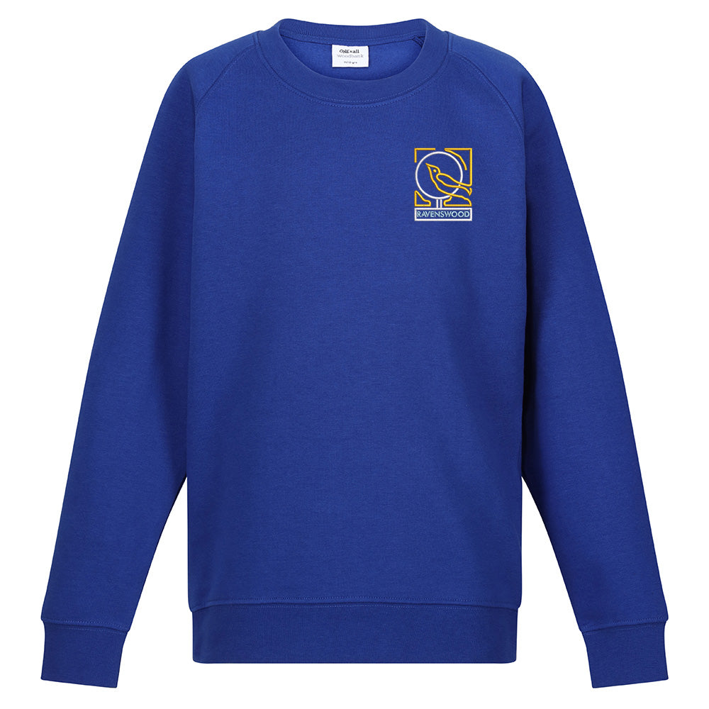Ravenswood Primary Crew Neck Sweatshirt Royal