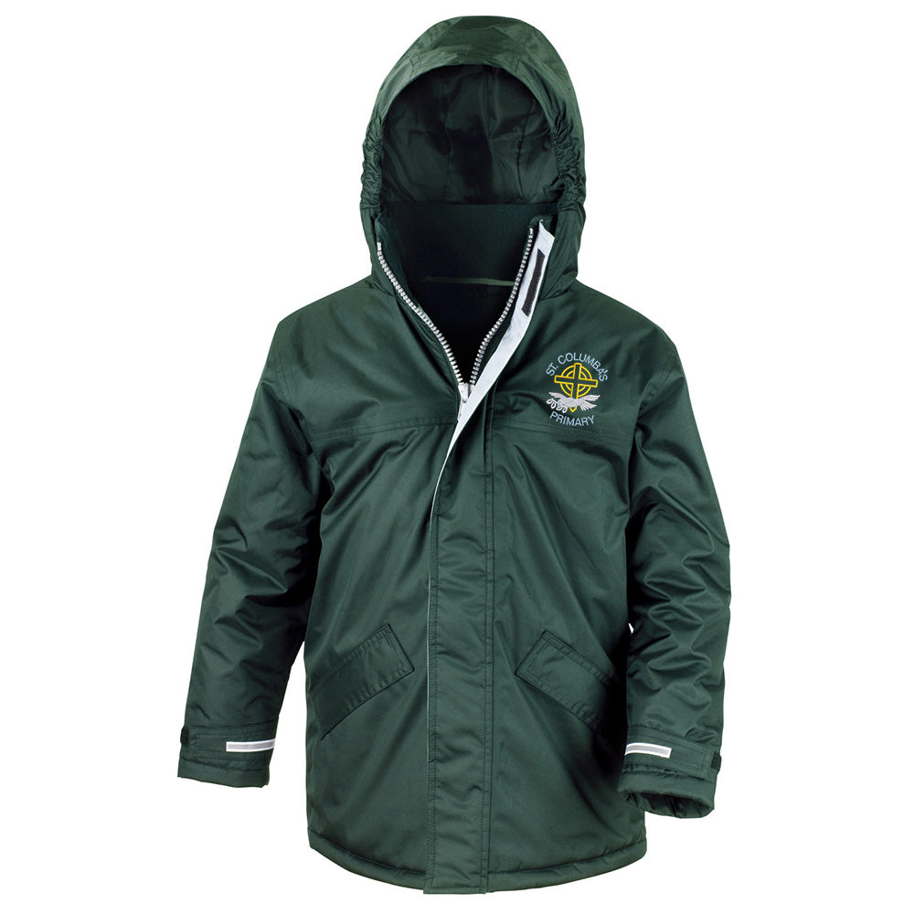 St Columbas Primary Bathgate Core Kids Winter Parka Bottle